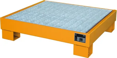 Produktbild von Bauer Auffangwanne AW 60-2/M, lackiert, Gelborange