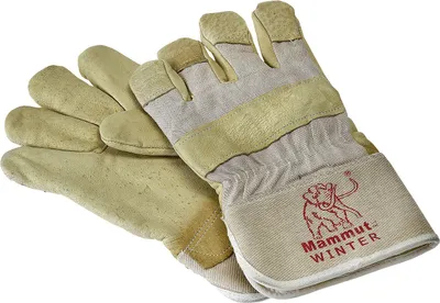 Produktbild von Arbeitshandschuhe Winter Schweinsleder gelb