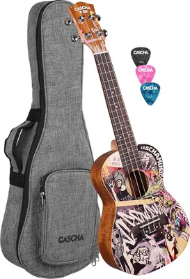 Immagine prodotto di Ukulele da concerto urbano Cascha HH 2604 Art Series