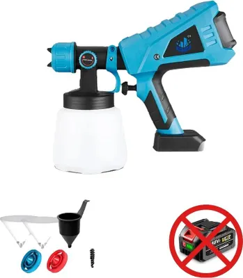 Obrázek produktu pro Stříkací pistole na barvy, elektrická, objem 1000 ml, bez baterie