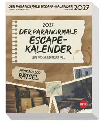 Produktbild von Stefan Heine Der paranormale Escape-Kalender 2027