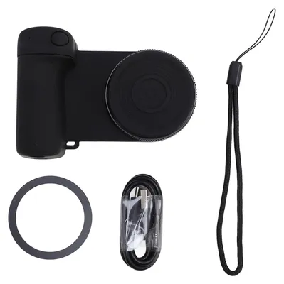 Produktbild von Smartphone-Griff, Anti-Shake, magnetischer Handy-Kameragriff, Bluetooth-Halterung mit Remote-Selfies-Fülllicht für Live-Streaming-Fotografie