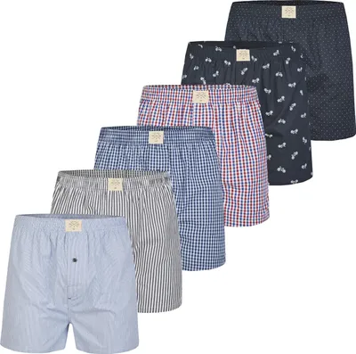 Produktbild von MG-1 Herren Boxer 6-Pack Classics - Set 26 - Größe XL