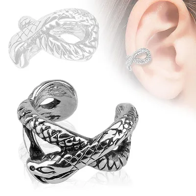 Produktbild von Ohrklemme Schlange: Ear Cuff Ohrring ohne Loch tragbar