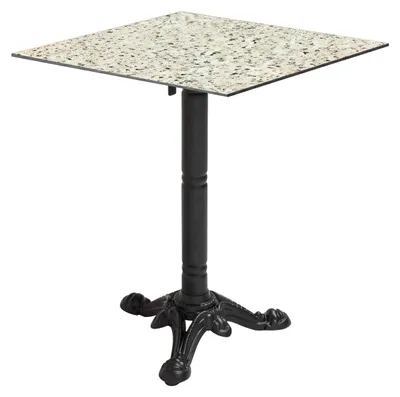 Immagine prodotto di Tavolo da bistrot da giardino quadrato inclinabile 60 cm terrazzo - Oviala Opera