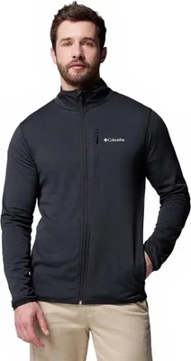 Produktbild von Columbia Essential Hike™ Grid Fleece Mit Durchgehendem Reißverschluss Schwarz S Herren Schwarz S