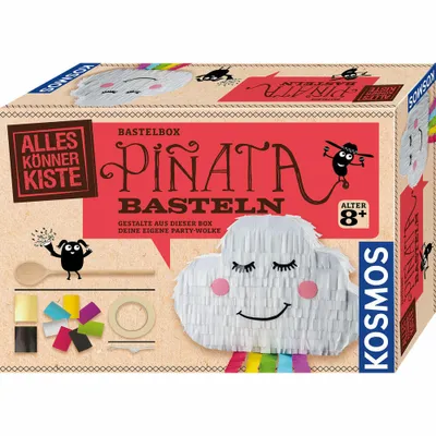Immagine prodotto di KOSMOS AllesKönnerKiste Pinata basteln, Experimentierkasten, Bastel Set, Bastelbox, ab 8 Jahren, 604486
