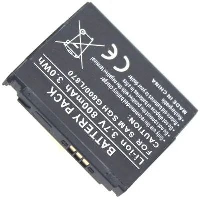 Produktbild von Akku für Samsung RMC30C1/RMC30C2 Li-Ion 3,6 Volt 800 mAh schwarz.