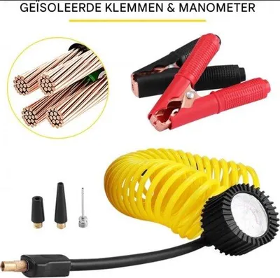 Obrázek produktu pro Ruční vzduchový kompresor 12 V – třístupňový – 150 PSI – vodou chlazený