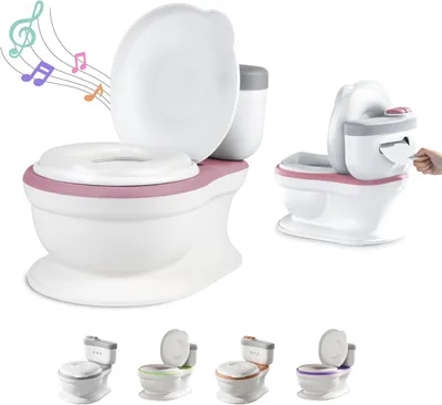 Productafbeelding van Kinderpotje met geluid, zindelijkheidstraining, antislip, voor badkamer