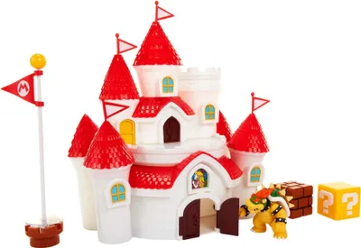 Obrázek produktu pro JAKKS Pacific Nintendo Deluxe Mushroom Kingdom Castle, Hrad, 3 rok/roky, Vícebarevný, Plast