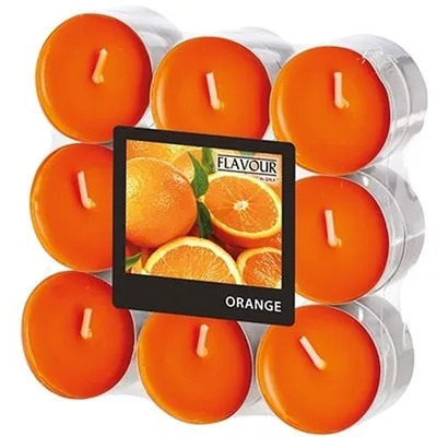 Zdjęcie produktu dla GALA 96913 FLAVOUR by Gala Duft-Teelichter "Orange"
