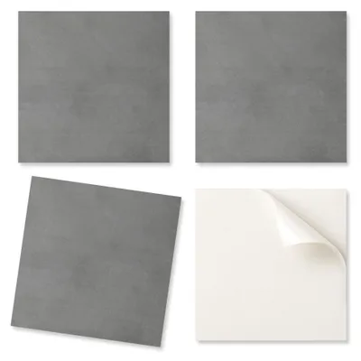Produktbild von Set Vinyl-Bodenfliesen, Rohbetonoptik, 20 x 20 x 20 cm