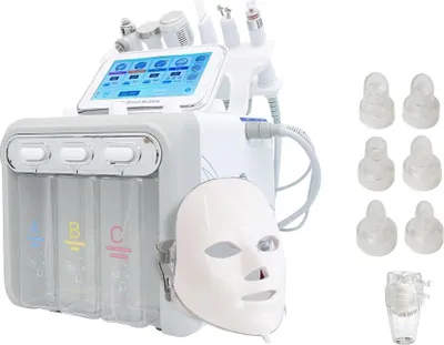 Produktbild von Dermabrasionsgerät, multifunktionale Hautpflege, Tiefenreinigung, 7 IN 1-a
