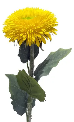 Productafbeelding van Clayre & Eef Kunstbloem Geel, kunststof