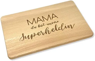 Immagine prodotto di Tagliere per la colazione: regalo per la mamma supereroina