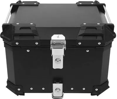 Produktbild von Motorradkoffer Aluminium 45L Schwarz