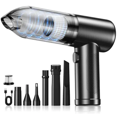 Produktbild von Handstaubsauger Akku 22KPA 4-in-1 Kabellos mit Bürstenlosem Motor Schwarz