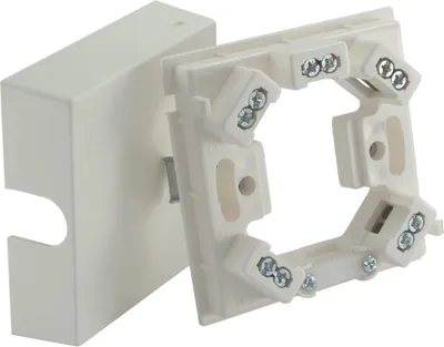 Immagine prodotto di Scatola di giunzione per induzione 25x80x80mm 5 terminali bianco Simet