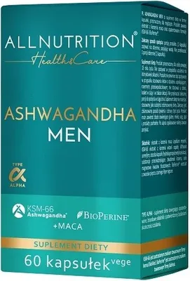 Produktbild von AllNutrition | Ashwagandha Men | with 200 mg KSM-66