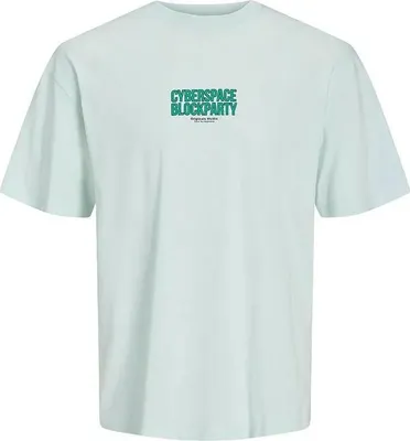 Produktbild von Jack & Jones Cyberspace Plus Size Kurzarm-t-shirt Weiß 6XL Herren Weiß 6XL