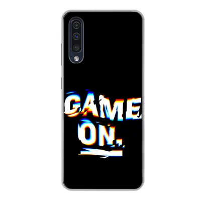 Produktbild von MuchoWow® Handyhülle Schutzhülle Hülle für Samsung Galaxy A50 Spiele - Spiel - Zitat Silikon Softcase Handy Hülle - Mobiltelefonhülle