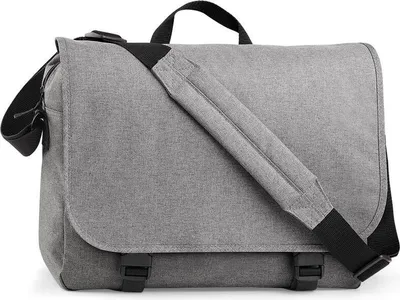 Produktbild von BagBase BG218 | Two-Tone Digital Messenger für Notebook bis 15,6 Zoll - Farbe: Grey Marl - Größe: 39 x 31 x 12 cm