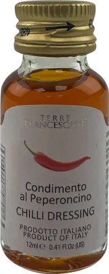 Produktbild von Food-United Probierset CHILI-OlVENÖL Fläschchen 60x 12ml, italienisches Olivenöl extra nativ mit Peperoncino Chili-Shoten, 0,8 % Säure von TERRE FRANCESCANE