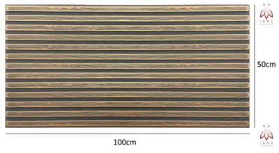 Obrázek produktu pro Polystyrenové panely XPS Styrofoam 100x50 cm - imitace mramoru s betonovým vzhledem | Lehké obklady stěn Stropní panely Moderní design interiéru 0,5m²