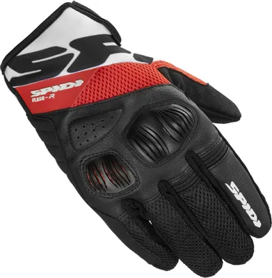 Produktbild von Spidi Flash-R Evo Motorrad Handschuhe Farbe: Schwarz/Rot, Grösse: 2XL