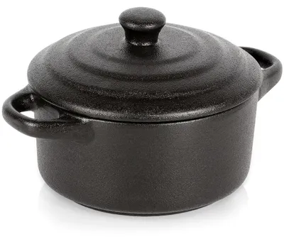 Obrázok produktu pre Porcelánová miska na pečenie s pokrievkou, objem 450 ml
