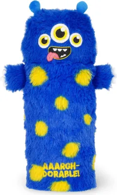 Produktbild von LEGAMI - Super weiches Federmäppchen, Monster-Motiv, weiches Federmäppchen, Karton mit Malvorlage inklusive, 100% Polyester, Super Soft Pencil Case.