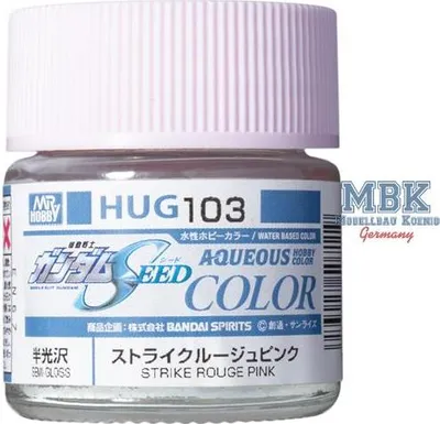 Image de GUNZE GSHUG103 Couleur aqueuse Gundam Rouge vif rose