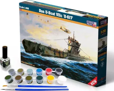 Obrázek produktu pro Model ponorky Das U-Boat VIIC U-617, 1:400