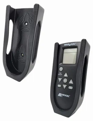 Produktbild von Halterung für Fernbedienung – Schwarz – 15,9 x 7,5 x 3,5 cm
