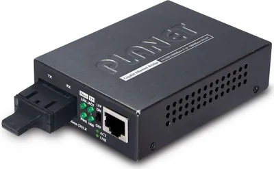 Zdjęcie produktu dla PLANET GT-802S, 1000 Mbit/s, 1000Base-T, 1000Base-LX, IEEE 802.3, IEEE 802.3ab, IEEE 802.3u, IEEE 802.3z, Gigabit Ethernet, 10,100,1000 Mbit/s