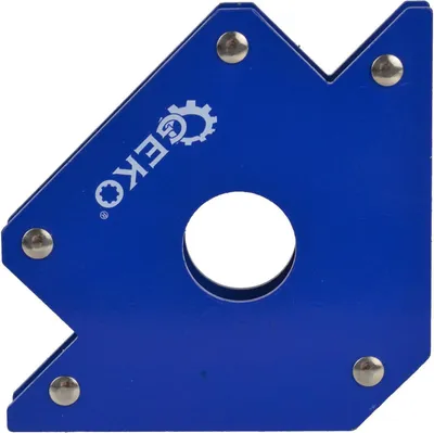 Immagine prodotto di Squadra magnetica per saldatura, rosso, posizionatore supporto angolare calamita, 4" 22.5 kg