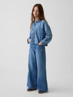Produktbild von GAP Kinder-Jeans mit niedrigem Bund und Baggy-Style 14