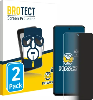 Produktbild von 2x BROTECT Sichtschutzfolie für Nubia Focus Anti-Spy Privacy Sichtschutz Blickschutz Folie Blaulicht-Schutz