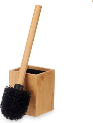 Produktbild von Toilettenbürste aus Bambus, 10 x 10 x 36 cm