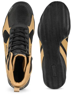 Produktbild von Boxschuhe HESKIN Black/Gold/White 41 Lonsdale