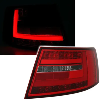 Für Audi A6 4F C6 Limousine 2004-2008 LED Lightbar Rückleuchten Rot / Weiss in der Farbe Rot von AD TUNING GmbH & Co. KG