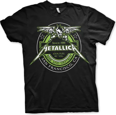 Produktbild von Metallica Fuel Black M T-Shirt