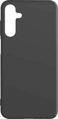 Imagen del producto de Funda de silicona Soft Touch para Samsung Galaxy A15, con acabado mate y color negro