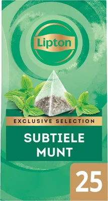 Produktbild von Lipton Exclusive Selection Tee dezente Minze 25 x 1,08 Gramm