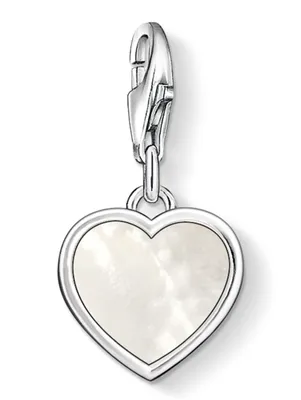 Produktbild von Thomas Sabo 0920-029-14 Charm-Anhänger Perlmutt-Herz Sterling-Silber