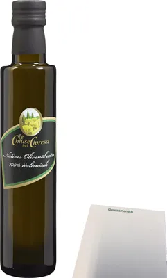 Produktbild von Le Chiuse Natives Olivenöl extra (250ml Flasche) + usy Block