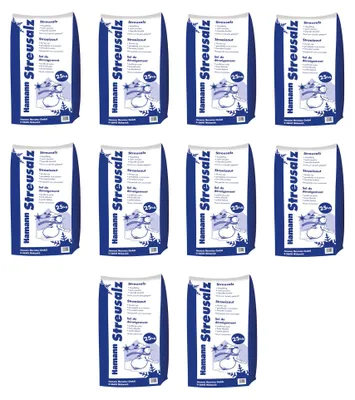 Produktbild von Cimco Streusalz, Sack mit 25kg, 10 Stk.