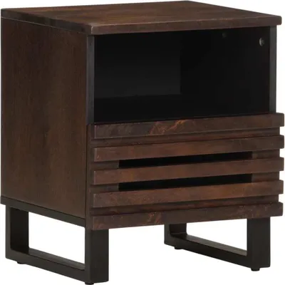 Produktbild von Nachttisch 40x34x46 cm Massivholz Mango
