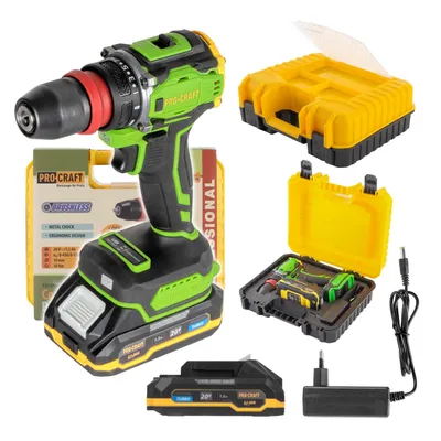 Obrázek produktu pro Aku šroubovák Procraft PA18Pro DFR